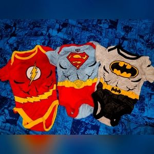 Justice league onesies